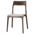 Designer solid wood armless cushion chairs